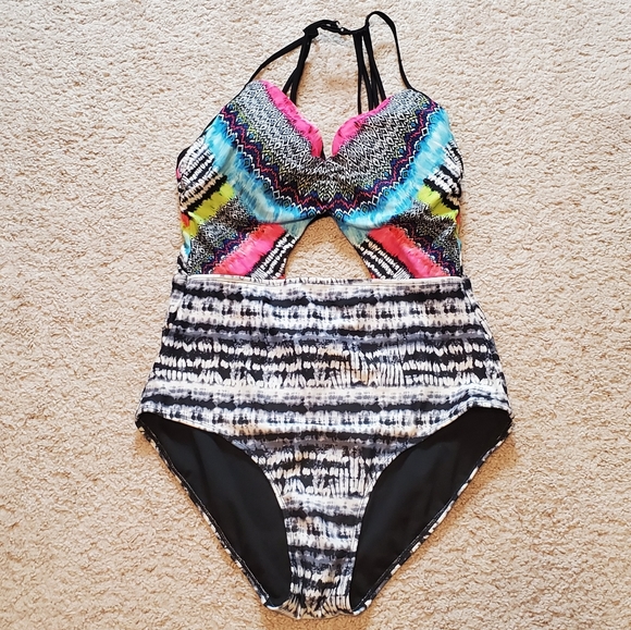 No Boundaries Other - Strappy Swim Suit Size L (11-13)